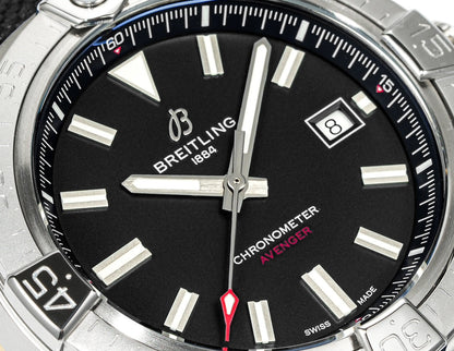 Silver Ceramic- Black AVG - Black Rubber - Automatic - 42mm