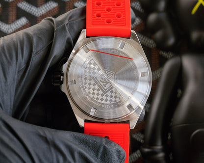 Black -Red Rubber - Automatic - 41mm