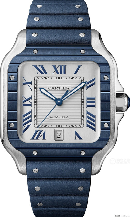 White Blue - Blue Rubber/White 904L Steel - Automatic - 47*40mm