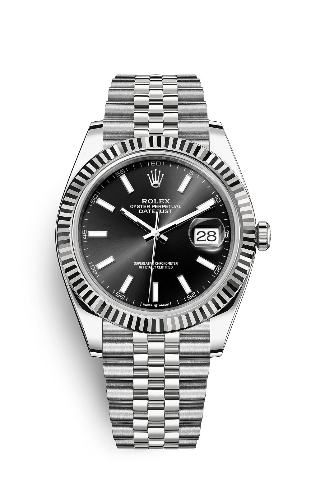 Rolex Oyster Perpetual Datejust 41, stainless steel, green dial