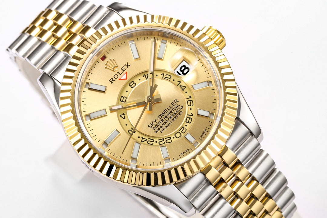 Rolex Sky-Dweller 42 - Yellow Silver White (Two-Tone)