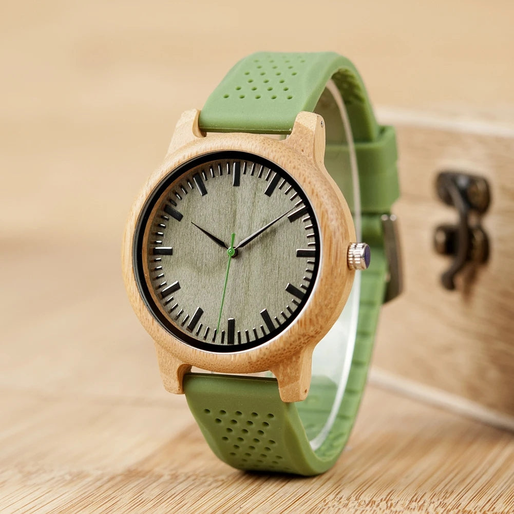 Brown - Brown rubber - quartz - 42mm