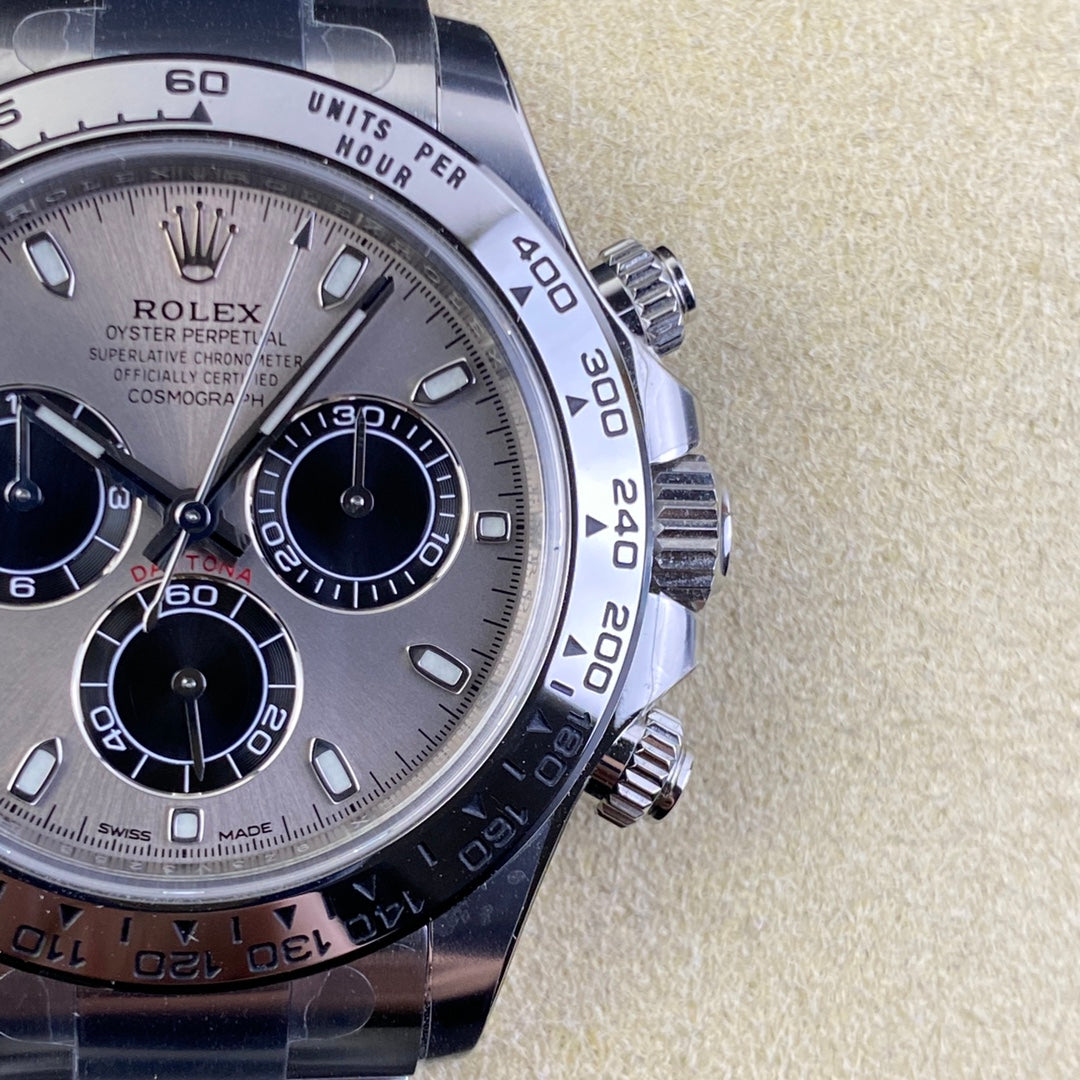Rolex Cosmograph Daytona 40 - Black White Steel