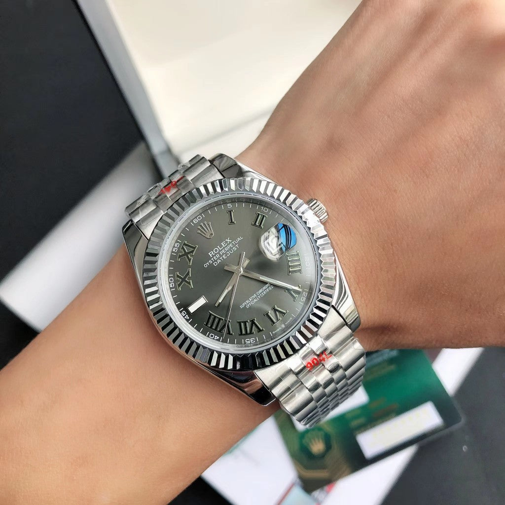 Rolex Oyster Perpetual 41, silver/white dial