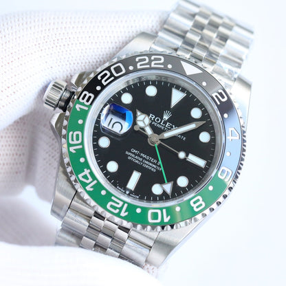 Rolex GMT-Master II, ref. 126720VTNR, left-handed green & black