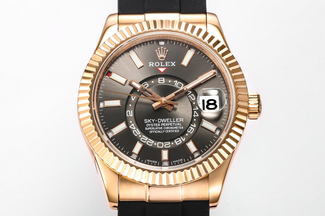 Rolex Yacht-Master 42, Everose, grey dial
