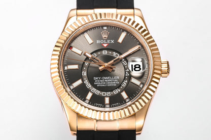 Rolex Yacht-Master 42, Everose, grey dial