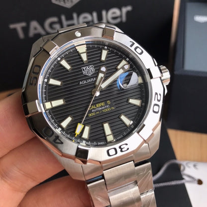 Grey - Silver 904L steel - Automatic - 41mm