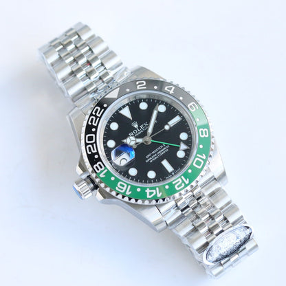 Rolex GMT-Master II, ref. 126720VTNR, left-handed green & black