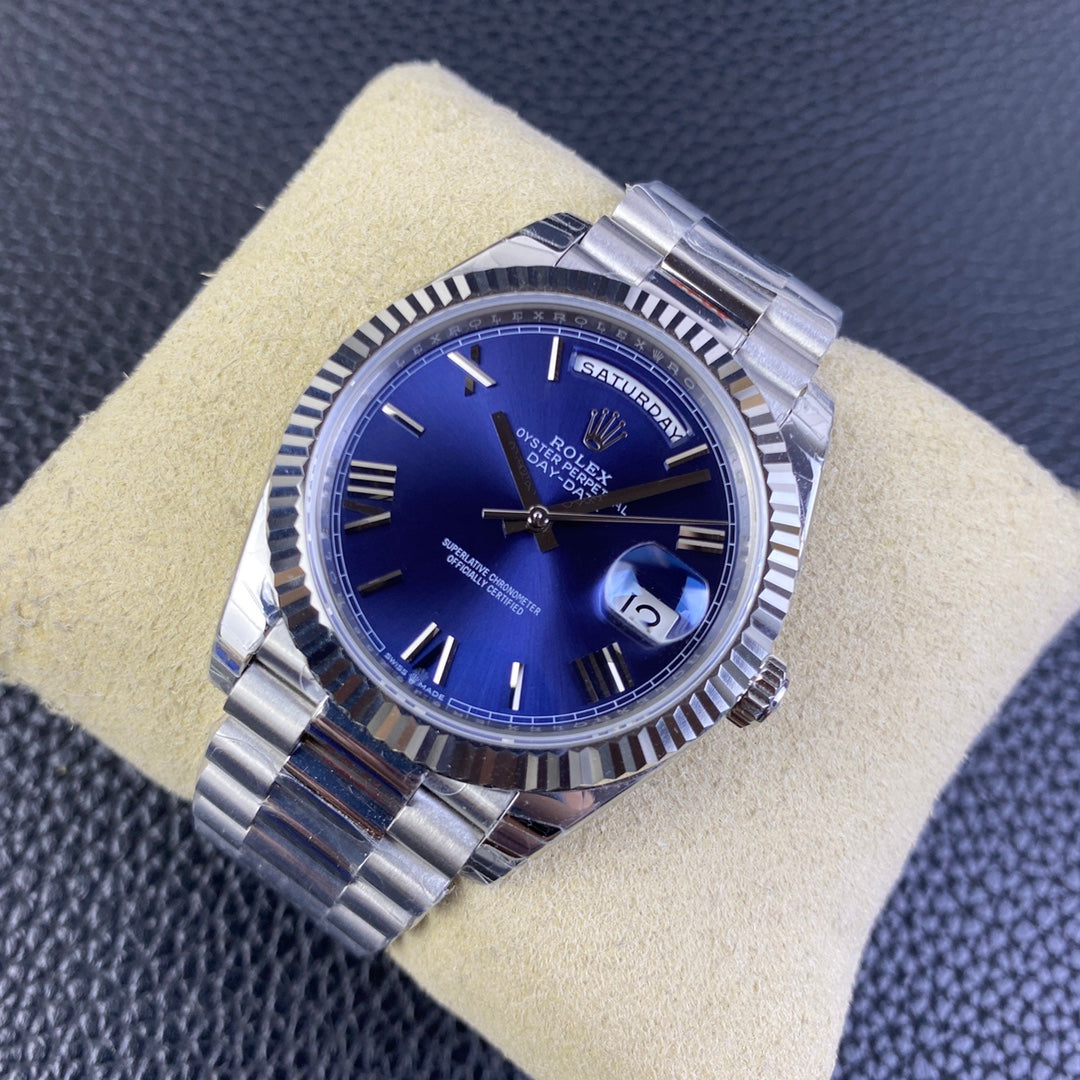 Rolex Submariner Date 40, blue dial & bezel