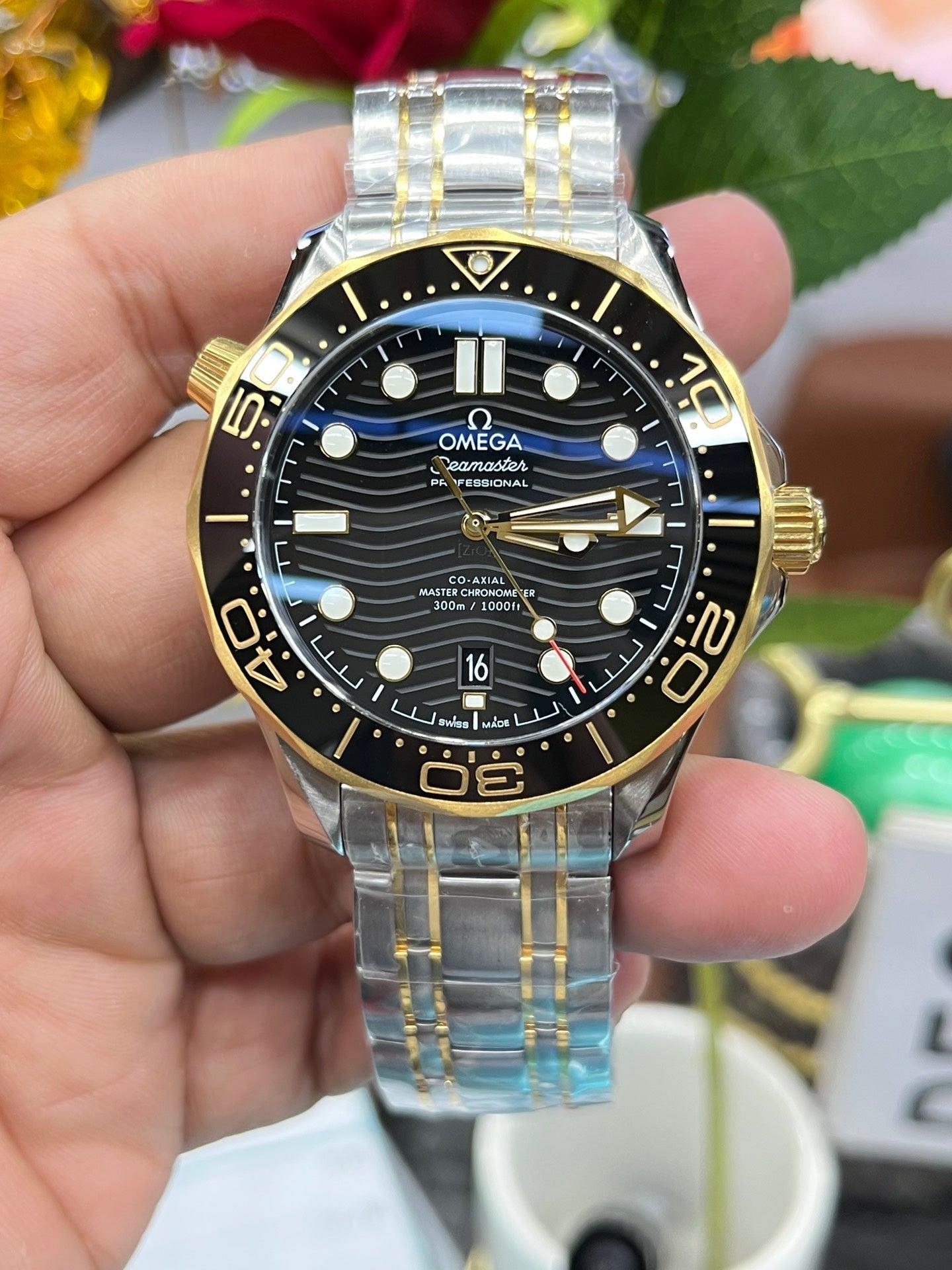 Black Dial - VS-Factory - Yellow Silver 904L Steel - Automatic - 42mm