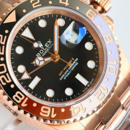 Rolex GMT-Master II, Everose “Root Beer”