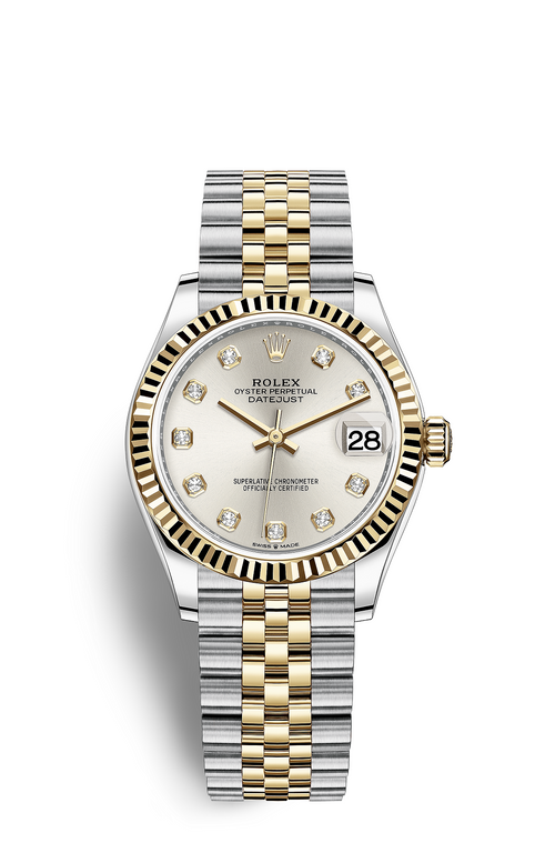 Rolex Lady-Datejust 31 (Steel and Diamonds)