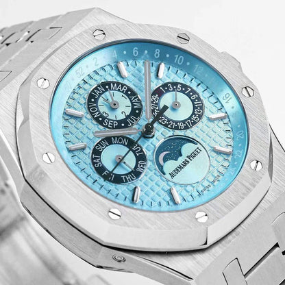 Baby Blue - Silver 904L Steel - Automatic - 41mm