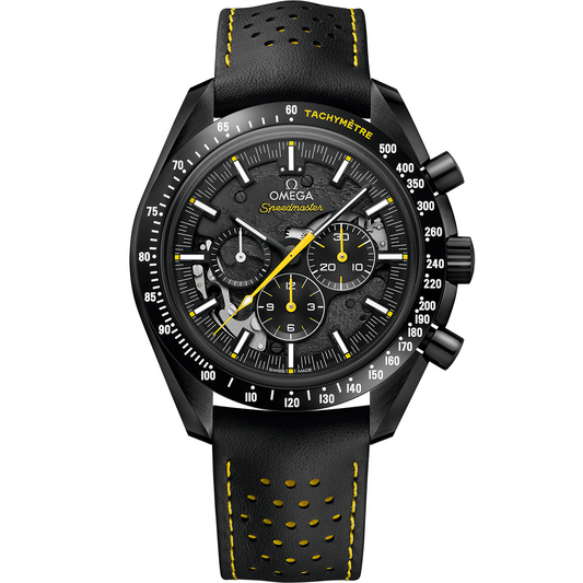 Chronograph -Hollow - Black 904L Steel - Black Rubber- Automatic - 42mm