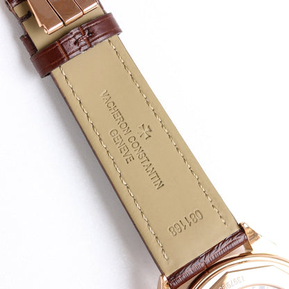 Chronograph - White 904L Steel -Brown Leather - Automatic - 42mm