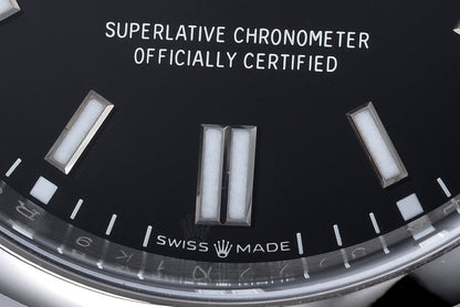 Rolex Oyster Perpetual Datejust 41 Black