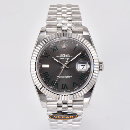 Rolex Oyster Perpetual Datejust 41 - Grey Silver