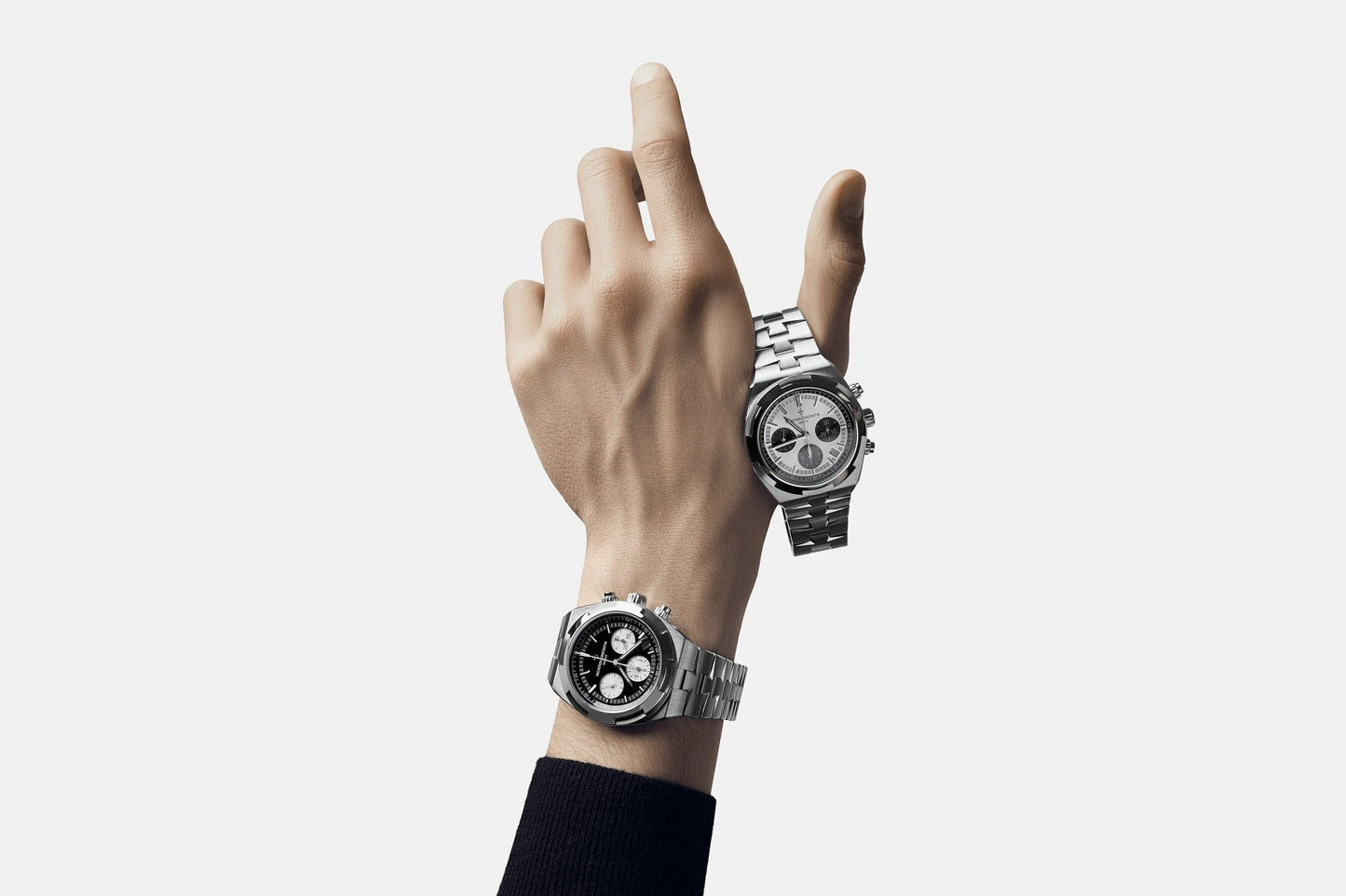 Chronograph-Silver - White 904L Silver - Automatic - 41mm