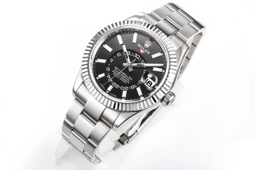 Rolex Sky-Dweller 42 - Black Silver (Steel)