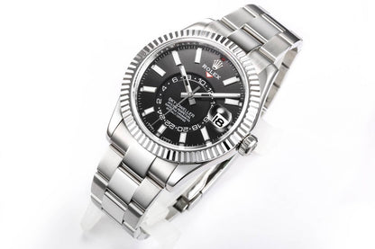 Rolex Sky-Dweller 42 - Black Silver (Steel)