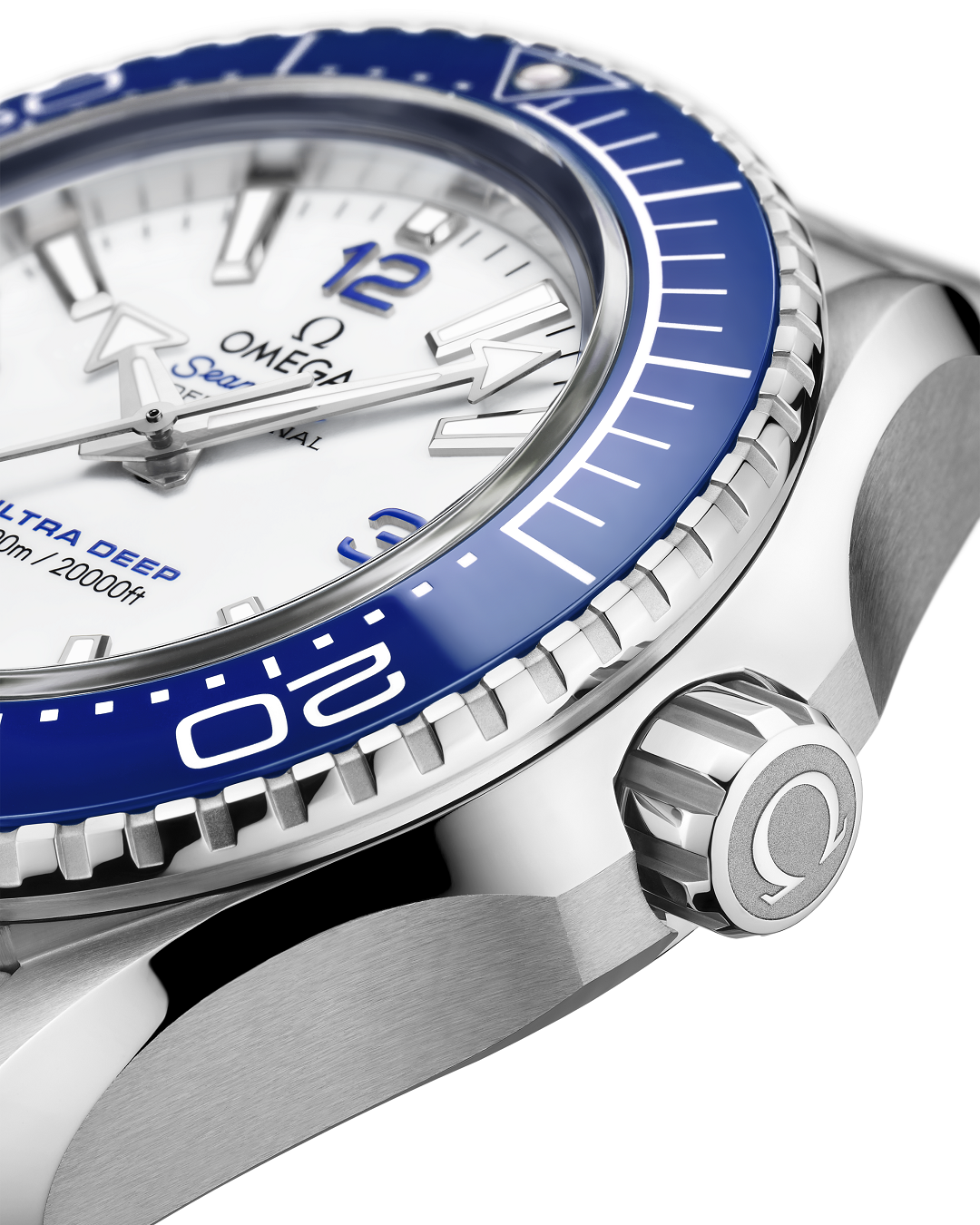 L Size- Blue Ceramic - Silver 904L Steel - Automatic - 45.5mm