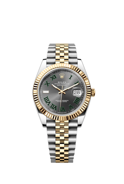 Rolex Oyster Perpetual Datejust 41, Rolesor white (Oystersteel & white gold)