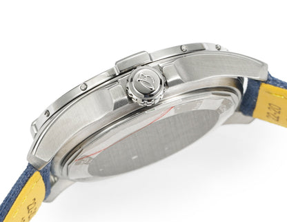 Silver Ceramic- Blue AVG - Blue Rubber - Automatic - 42mm