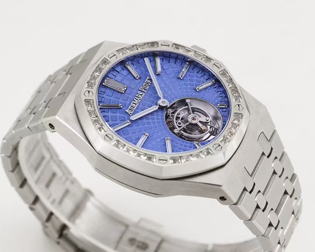 Blue Silver- Blue 904L Steel - Automatic - 41mm