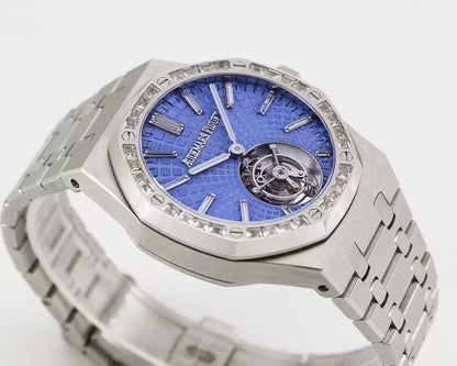 Blue Silver- Blue 904L Steel - Automatic - 41mm