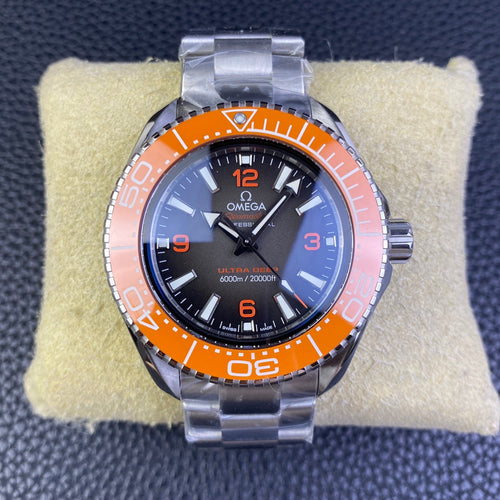 L Size Orange - Silver 904L Steel - Automatic - 45.5mm