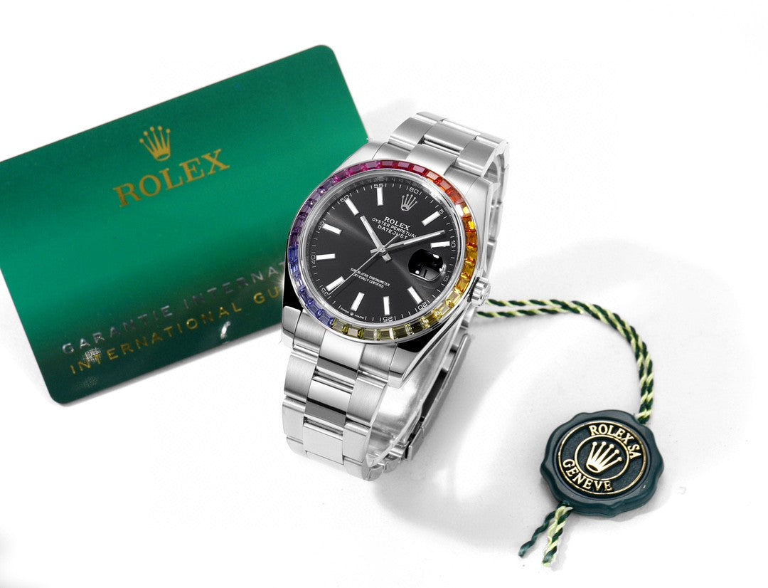 Rolex Datejust 41 Oystersteel (Multi-Color Dial)
