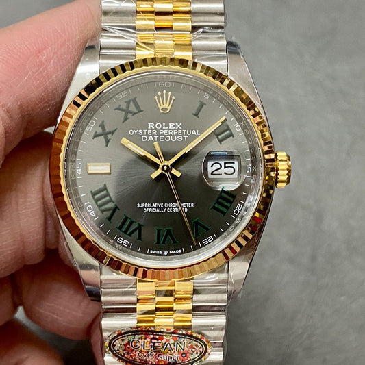 Rolex Oyster Perpetual Datejust 41 - Grey Yellow