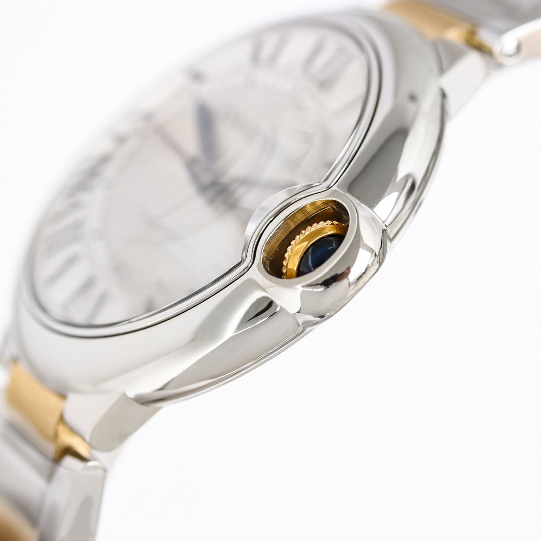 White - White Yellowgold Silver - 904L Steel- Automatic - 36/42mm