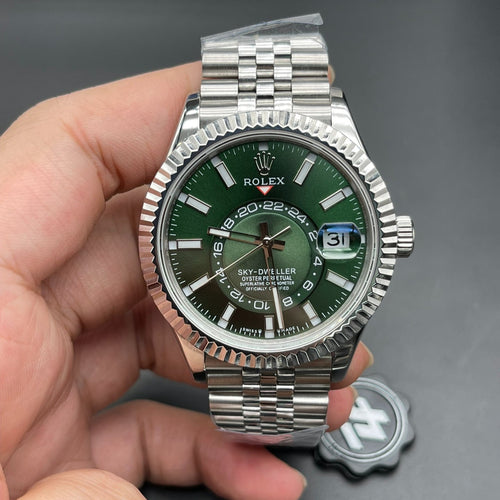 Rolex Sky-Dweller 42 - Green Silver