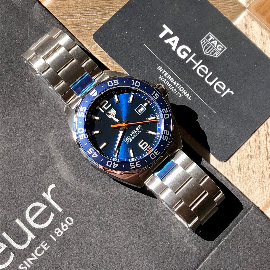 Blue - Blue 904L steel - Quartz - 41mm