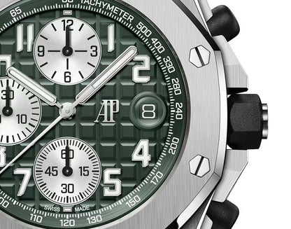 Chronograph-Greem Ceramic- Green Rubber - Automatic - 44mm