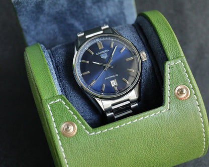 Blue - Silver 316L Steel - Automatic - 41mm