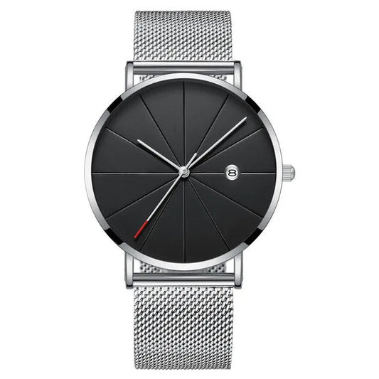 Black - White 904L Steel - Automatic - 43mm