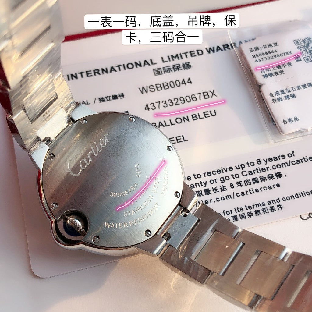 LADY -White Silver- 316L Steel - Quartz - 33mm