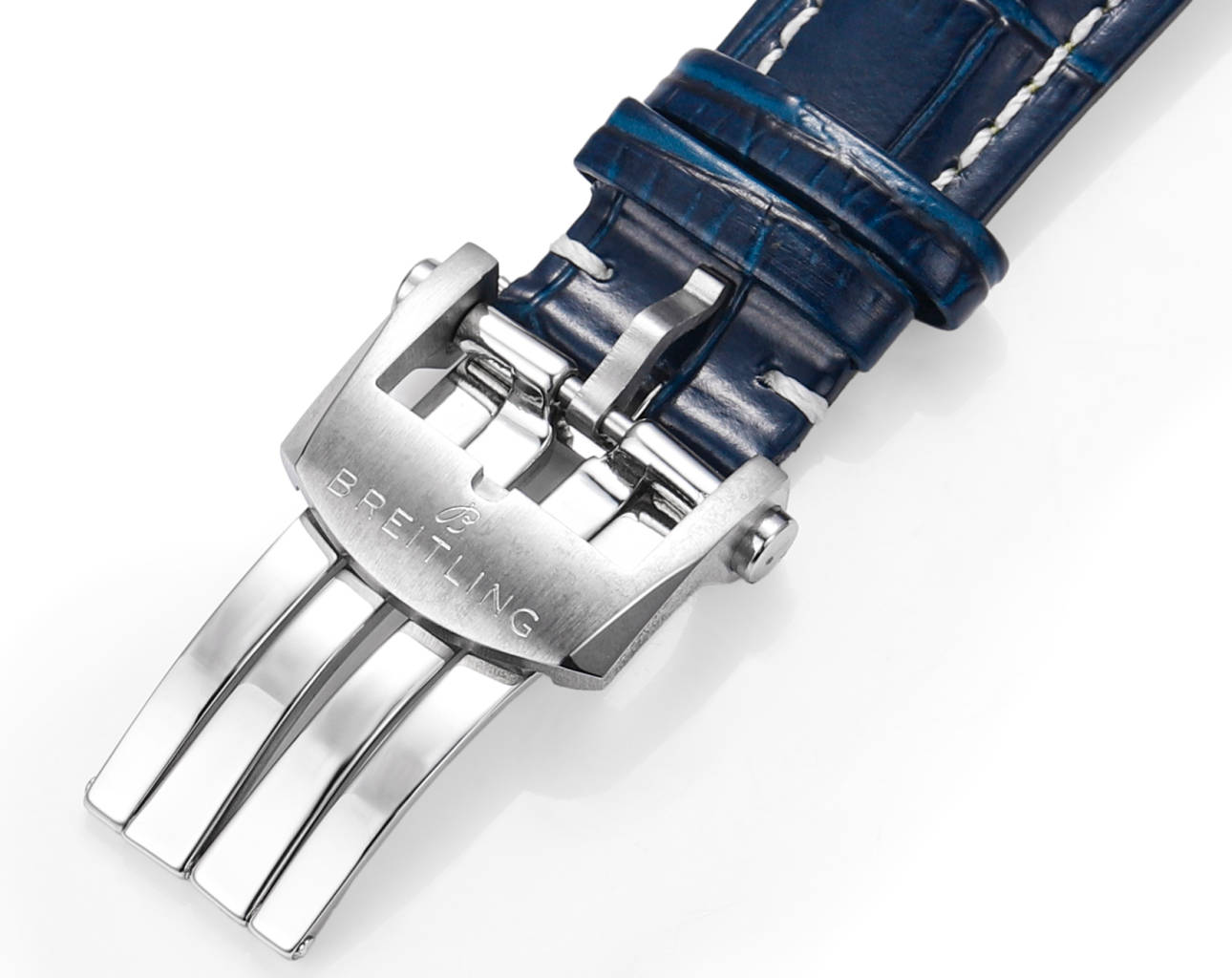 Baby Blue - Black Leather - Automatic - 41mm