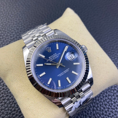 Rolex Oyster Perpetual Datejust 41, ref. 126334, blue dial