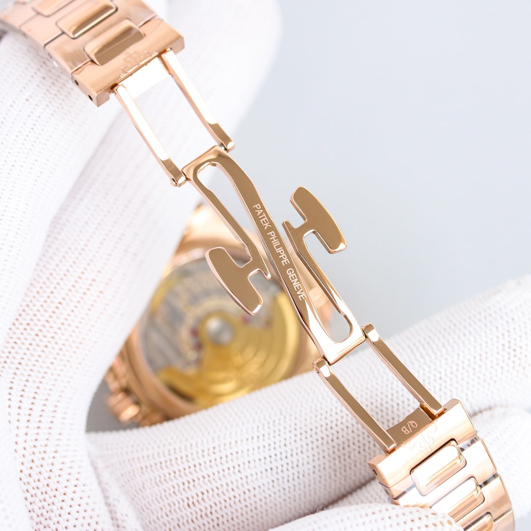 Lady - Purple - Rosegold 316L Steel - Automatic - 35mm