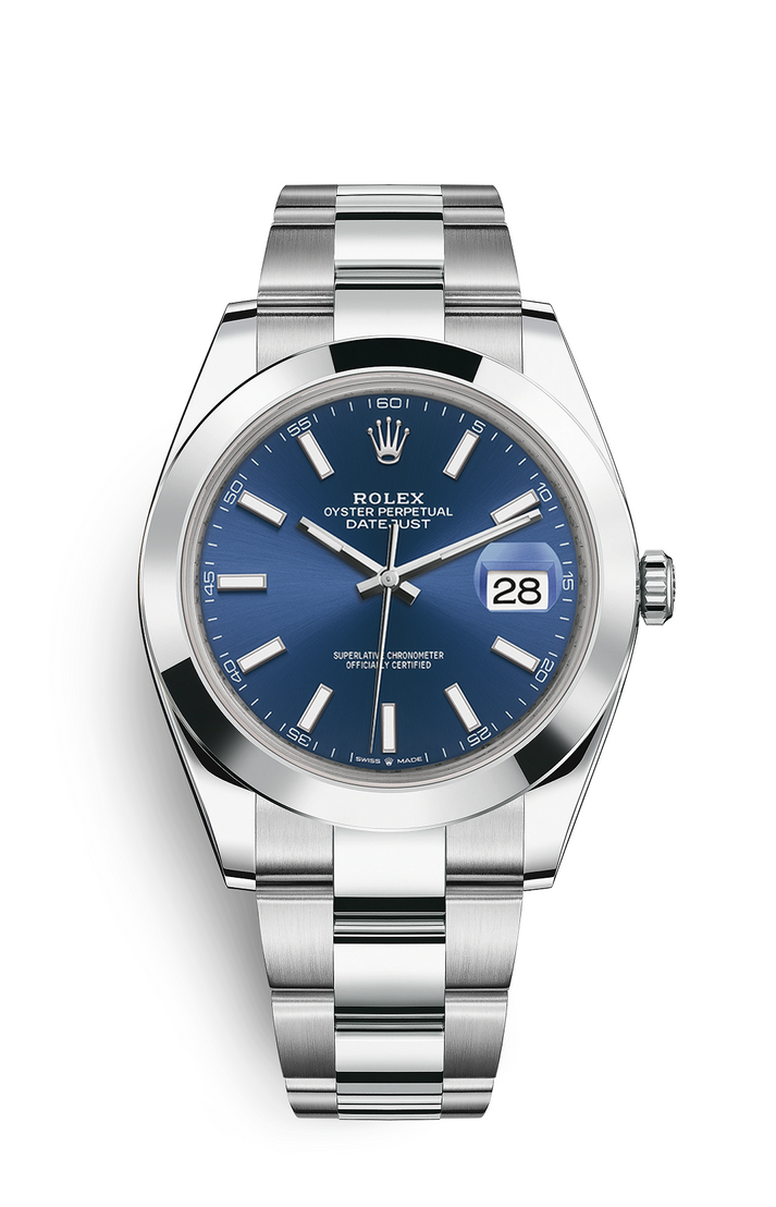 Rolex Datejust 41 Oystersteel with Blue Dial