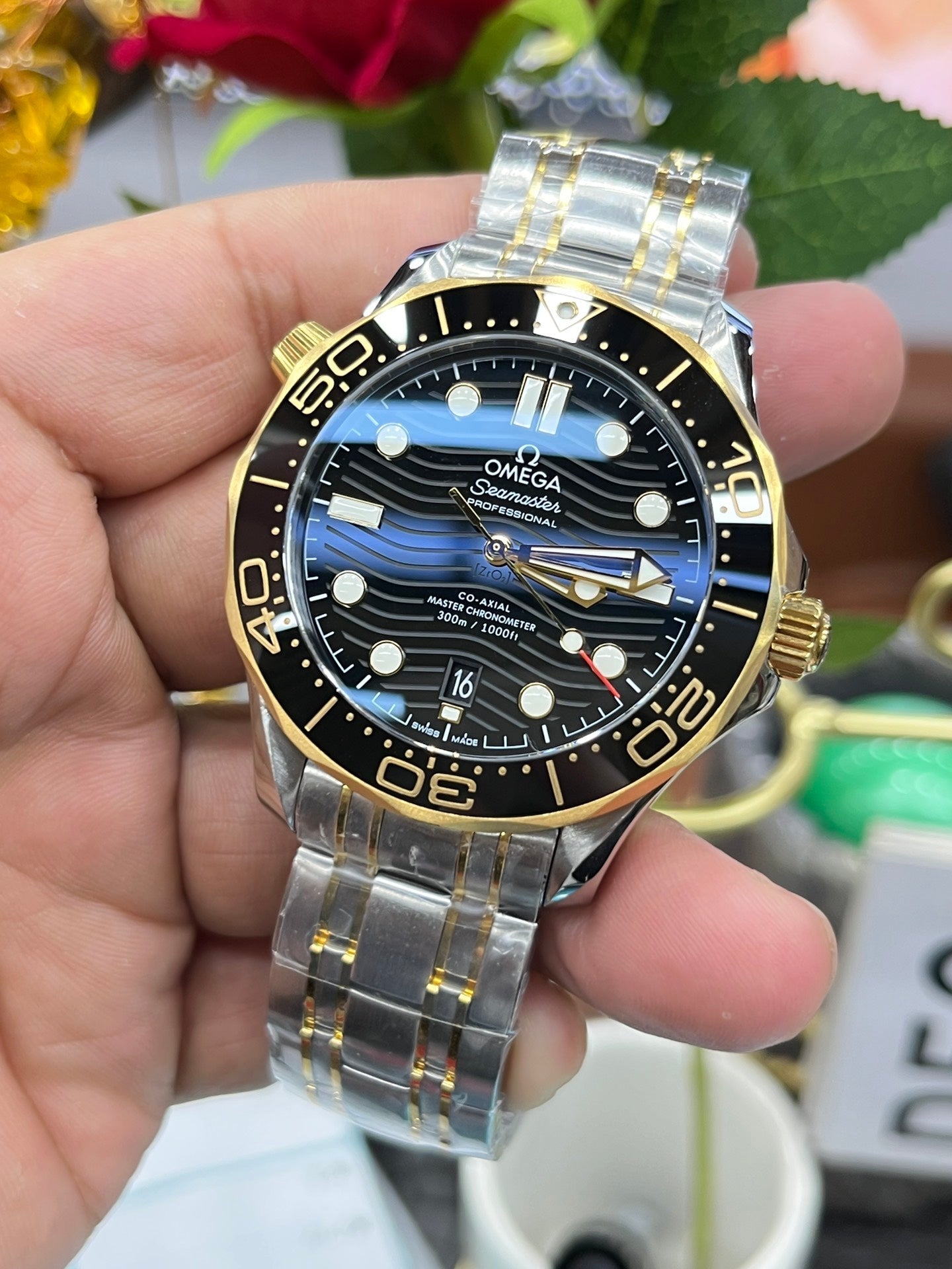 Black Dial - VS-Factory - Yellow Silver 904L Steel - Automatic - 42mm