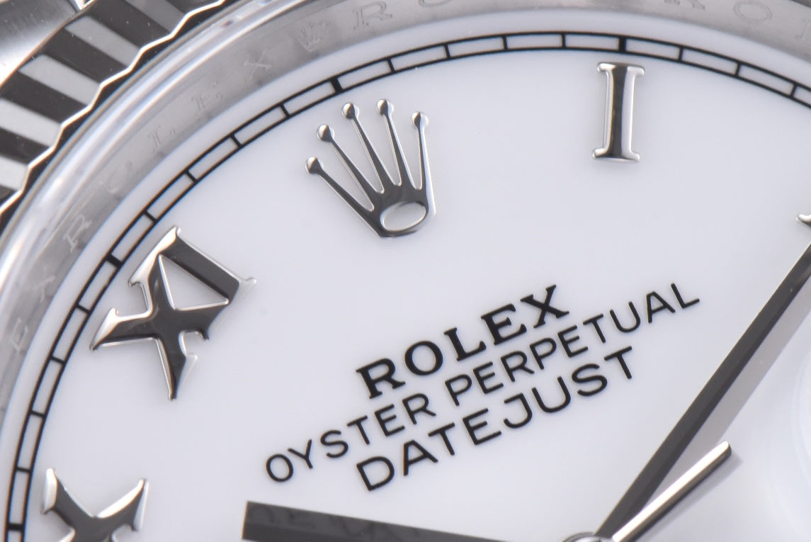 Rolex Oyster Perpetual Datejust 41/36 - White