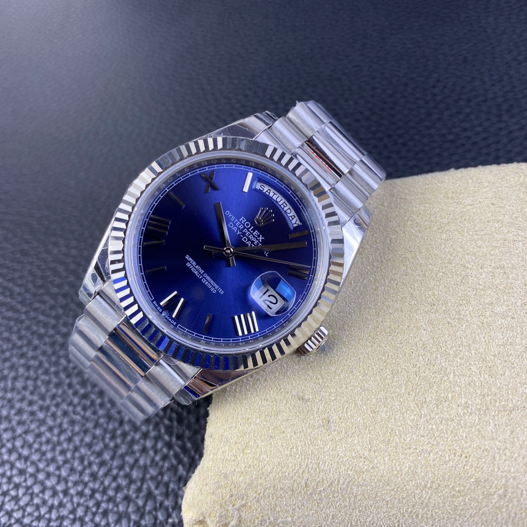 Rolex Submariner Date 40, blue dial & bezel
