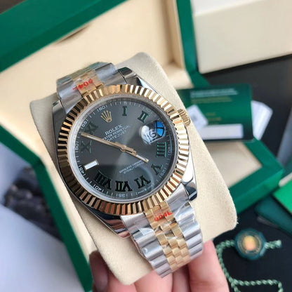 Rolex Oyster Perpetual Datejust 41, Rolesor white (Oystersteel & white gold)