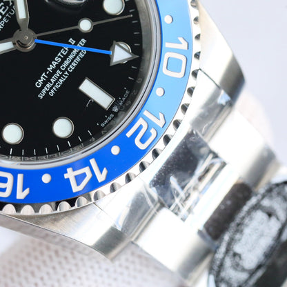 Rolex GMT-Master II, blue & black bezel (“Batman”)