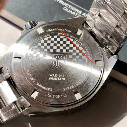 Green - White 904L steel - Quartz - 41mm